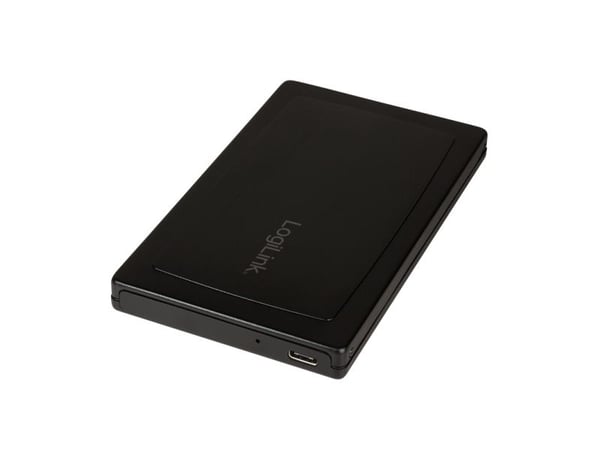 LogiLink UA0292, HDD/SSD-kabinett, 2.5", SATA, Serial ATA II, Serial ATA III, 10 Gbit/s, USB-tilkobling, Sort