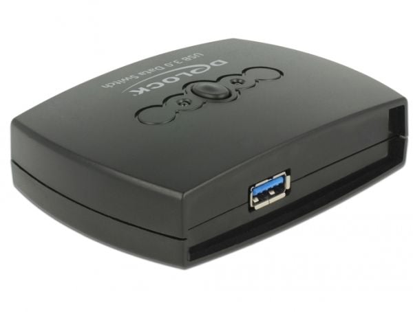 Delock USB 3.0 Sharing Switch 2 - 1 - USB-periferdelesvitsj - 2 x SuperSpeed USB 3.0 - stasjonær