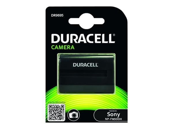 Duracell - Kamerabatteri - Li-Ion - 1400 mAh - for Sony a DSLR-A200, A300, A350, A500, A550, A700, A850, A900