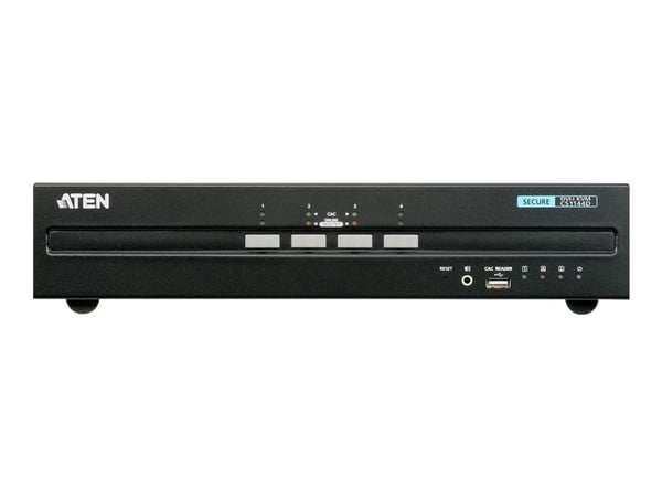 ATEN CS1144D - Omkopplare för tangentbord/video/mus/ljud - 4 x KVM/ljud - 1 lokal användare - skrivbordsmodell