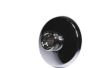 Lige tilgangsstykke 3/4"x1/2" længde 60 mm med Ø70 mm roset
