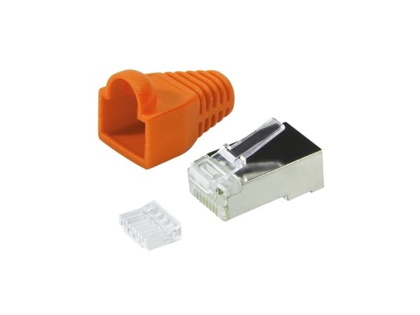 LogiLink - Nettverkkontakt - RJ-45 (hann) (en pakke 100)