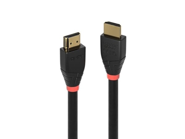 Lindy 41075, 30 m, HDMI-tyyppi A (vakio), HDMI-tyyppi A (vakio), 4096 x 2160 pikseliä, Musta
