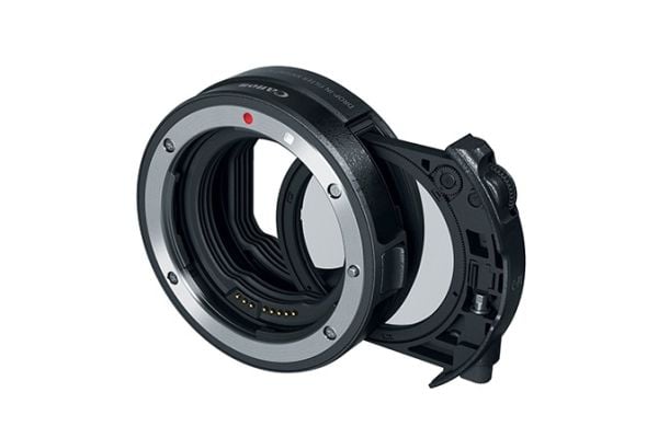 Canon Drop-in Filter Mount Adapter - Med Drop-in Circular Polarizing Filter A - objektivadapter Canon EF - Canon EOS R - for EOS R