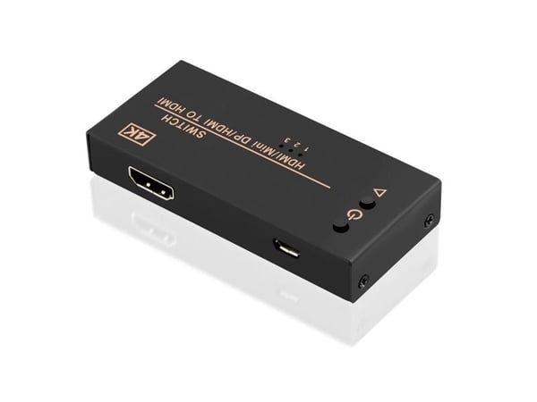 VALUE 14.99.3540-15, HDMI/DisplayPort, Sort, 480p, 720p, 1080i, 2160p, 3840 x 2160 piksler