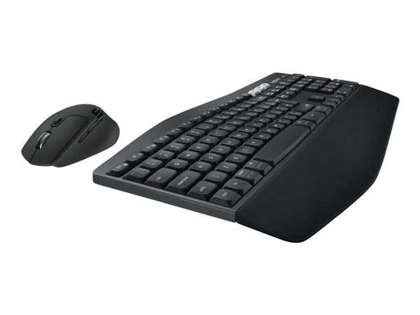 Logitech MK850 Performance - Tastatur- og mussett - trådløs - Bluetooth, 2.4 GHz - AZERTY - Belgisk