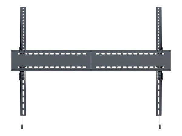 Multibrackets M Universal Wallmount Tilt HD MAX - Monteringssats (lutningsbart väggfäste) - för platt panel - svart - skärmstorlek: 63"-110" - vägg...