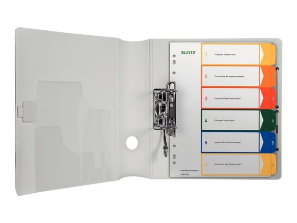 Leitz PC Printable Index - 6 kort indekskort