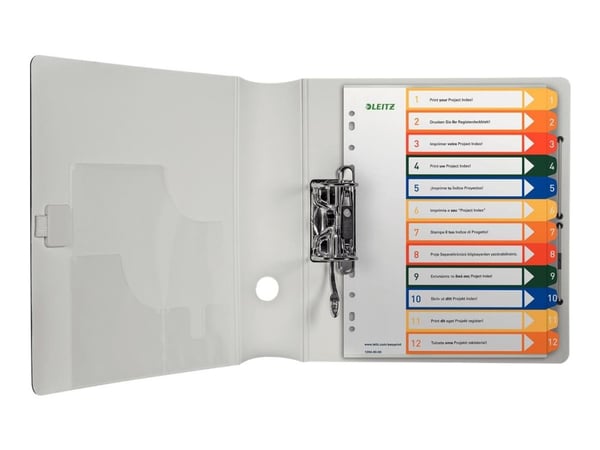 Leitz PC Printable Index - 12 ark indekskort