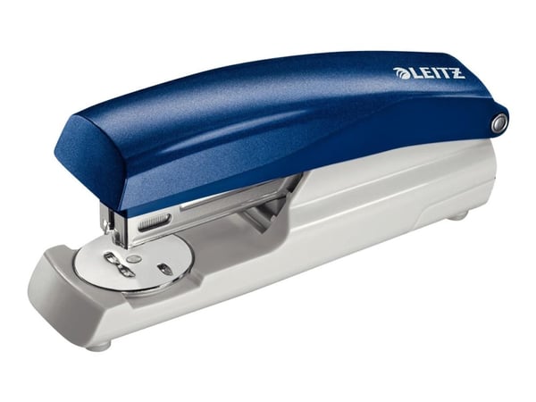 Leitz 5500 - Stiftemaskin - 30 ark / 3 mm - 24/6-26/6 - plast, metall - blå