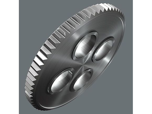 Wera 8100 SB 8, Pipenøkkelsett, Sort, Kromfarget, CE, Skrallehåndtak, 1 stykker, 3/8"