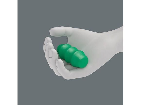 Wera Kraftform Kompakt 27 RA 1 SB - Skruvmejsel med spärrfunktion och bitsats - 6.35 mm