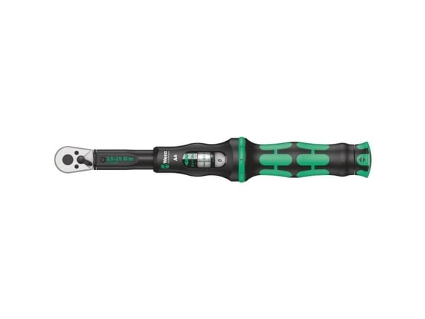 Wera Click-Torque A 6, Pipenøkkel, 1 stykker, Sort, Grønn, Skrallehåndtak, 1/4"