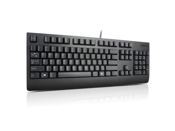 Lenovo Preferred Pro II - Tastatur - USB - QWERTY - Nordisk - svart - FRU