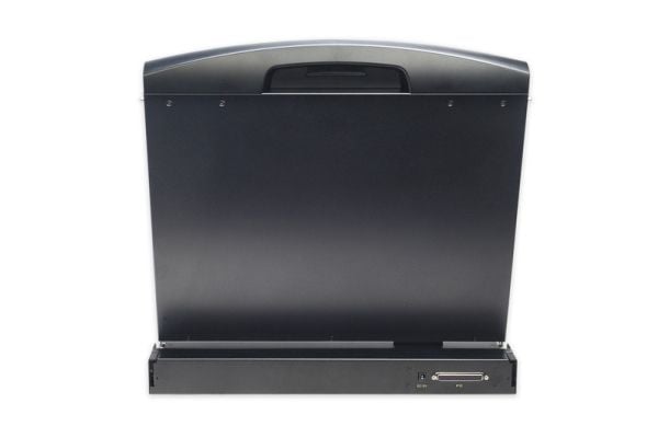Digitus Professional DS-72211 - KVM-konsoll - 19" - kan monteres i rack - 1366 x 768 @ 60 Hz - 1000:1 - RAL 9005, svart - 1U