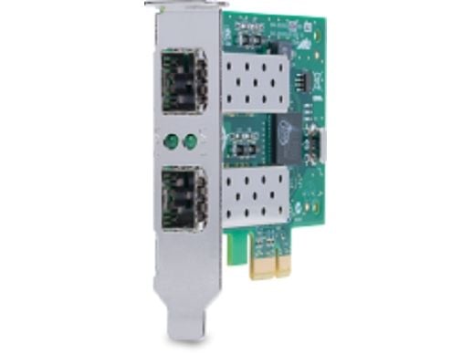 Allied Telesis AT-2911SFP/2 - Nätverksadapter - PCIe 2.0 låg profil - SFP (mini-GBIC) x 2 - offentliga sektorn, federal förvaltning - TAA-kompatibel