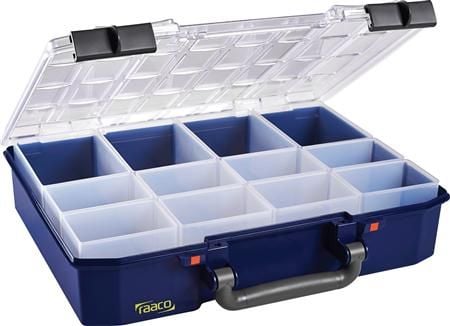 raaco CarryLite 80 4x8-12 Sortimentetui Antall rom: 12 1 stk.