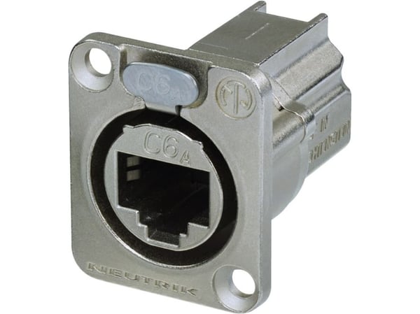 Neutrik NE8FDX-P6, RJ-45, Aluminium, Cat6, Gull, 1000 V, 1,5 A