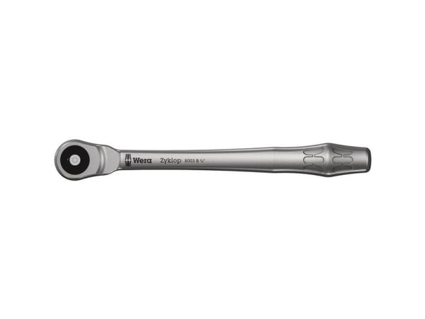 Wera 8003 B, Hylsyavain, 1 kpl, Kromi, CE, Hylsyavaimen kahva, 3/8"