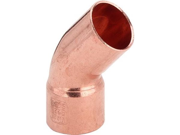 SANHA loddvinkel 45° kobber 18 mm (1504018) 5040