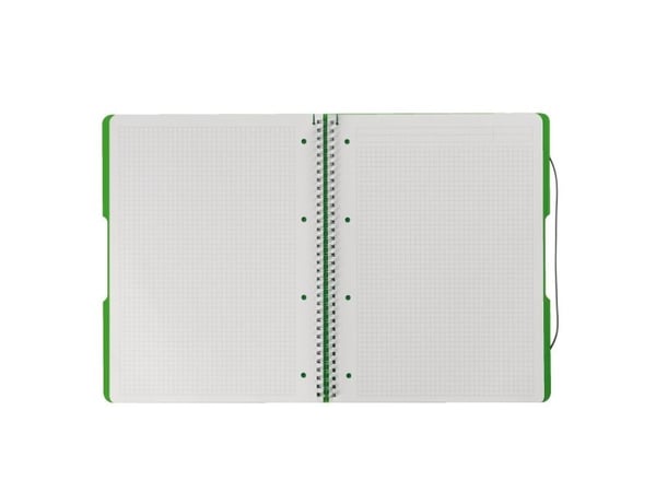 Herlitz 11293099, Monokromatisk, Grønn, A4, 80 ark, 80 g/m², Voksen