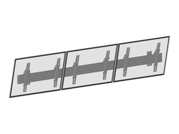 Multibrackets 4078, 101,6 cm (40"), 165,1 cm (65"), Svart