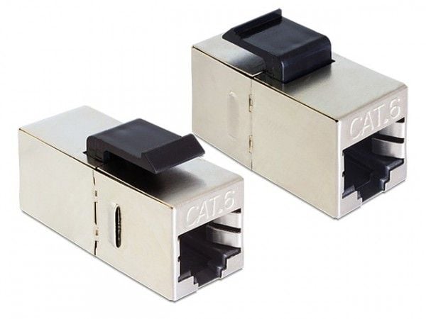 Delock - Modulinnlegg (kopling) - CAT 6 - STP - RJ-45