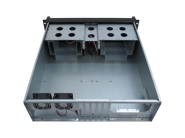 Inter-Tech IPC 3U-3098-S - Rackmonterbar 3U - ATX - ingen strømforsyning (ATX) - USB