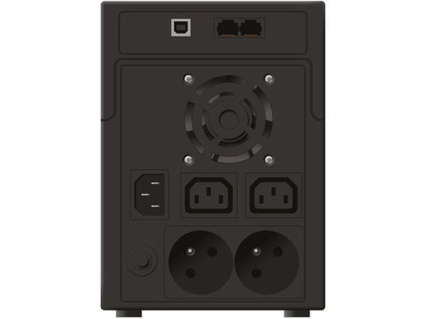 PowerWalker VI 2200 LCD/FR, Dobbeltkonvertering (Online), 2,2 kVA, 1200 W, Sinus, 170 V, 180 V