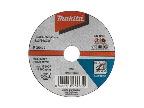 Makita - Skärskiva - 5 delar - 355 mm - grus: A36P-BF