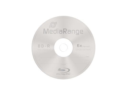 MediaRange - 25 x BD-R - 25 GB 6x - spindel