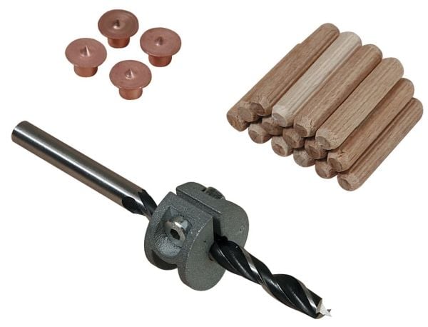 wolfcraft GmbH 2917000, Rund, Tre, 8 mm