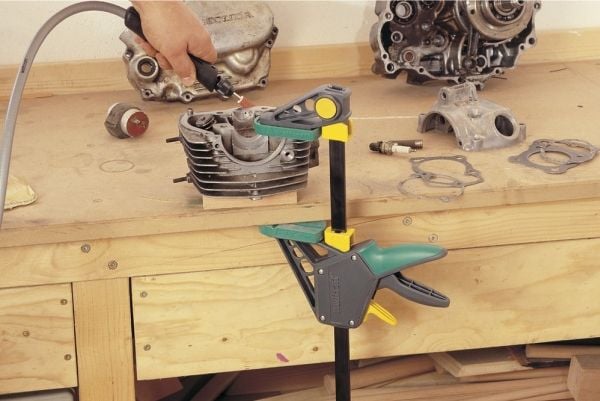 wolfcraft GmbH 3034000, Bar klemme, Plast, Stål