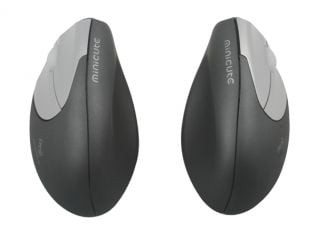 Mus Minicute Ergonomisk EZMouse for venstrehendte, trådløs (M0020202)