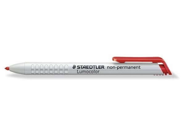 STAEDTLER Lumocolor omnichrom - Markør - ikke-permanent - rød - 3 mm - retraktil