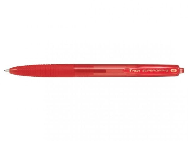 Pilot Supergrip Neon XS, red, Rød, Rød, Clip-on retractable ballpoint pen, Fint, Rund, 0,7 mm
