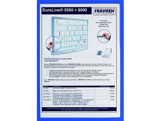 Franken ITSA3M 03, A3, Blå, Mat, 0,32 mm, 1 stk