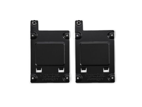 Fractal Design FD-ACC-SSD-A-BK-2P, Universaali, Kiintolevyn kiinnike, Musta, 2.5", 1 kpl, 26 mm
