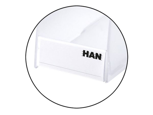 HAN TWIN, Plast, Gjennomsiktig, C4, 76 mm, 239 mm, 257 mm