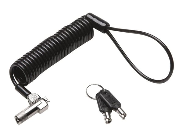 Kensington NanoSaver Portable Keyed Laptop Lock - Sikkerhetskabellås - 2.3 m