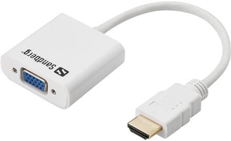 Sandberg Adapter HDMI han til VGA hun
