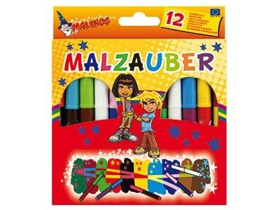 Malinos 300005, Multifärg, Multifärg, Rund, CE, 12 styck