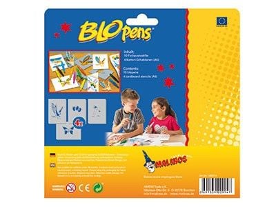 Malinos 300914, 10 farger, Flerfarget, Flerfarget, Rund, CE, 10 stykker