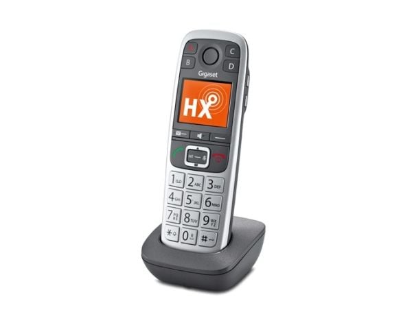 Gigaset E560HX - Trådløst ekstra håndsett med anrops-ID - DECT\GAP - platina