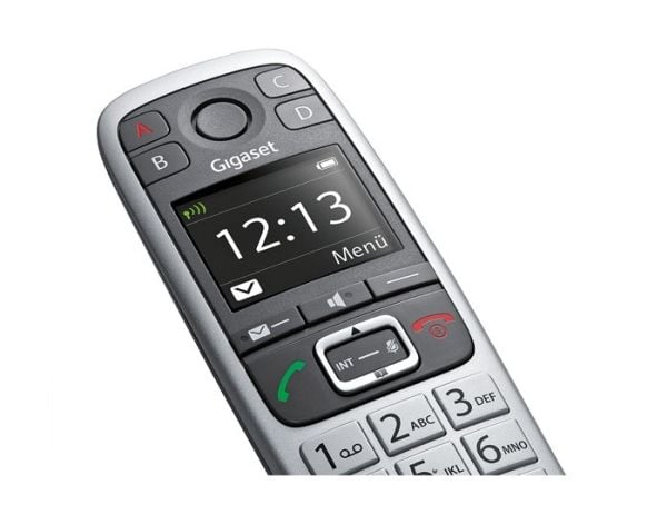 Gigaset E560HX - Trådløst ekstra håndsett med anrops-ID - DECT\GAP - platina