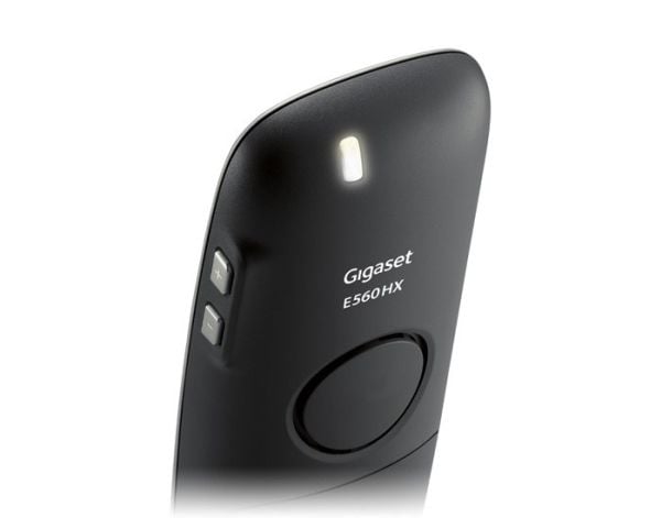 Gigaset E560HX - Trådløst ekstra håndsett med anrops-ID - DECT\GAP - platina