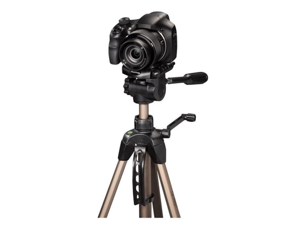 Hama Tripod Star 61, 3 jalkoja, Shampanja, Musta, 150 cm, 1,22 kg