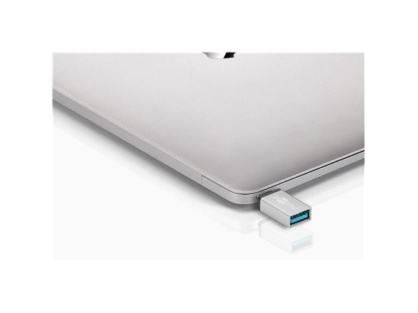 Goobay 56620, USB C, USB A, Sølv