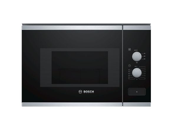 Bosch Serie | 4 BFL520MS0 - Mikrobølgeovn - innebygd - 20 liter - 800 W - rustfritt stål