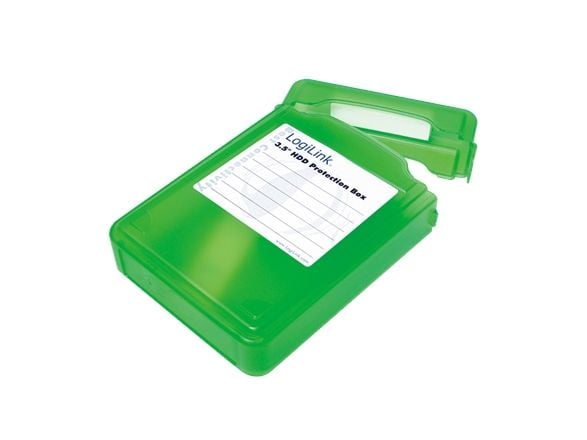LogiLink UA0133G, Etui, Grønn, 3.5", Sjokkresistent, Vannbestandig